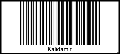 Barcode-Grafik von Kalidamir