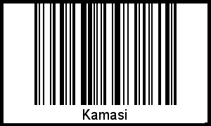 Interpretation von Kamasi als Barcode