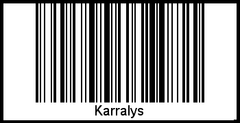 Barcode-Grafik von Karralys