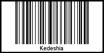 Barcode-Grafik von Kedeshia