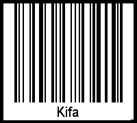 Barcode-Foto von Kifa