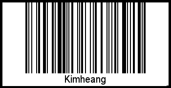 Barcode-Grafik von Kimheang