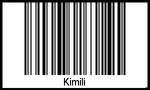 Interpretation von Kimili als Barcode