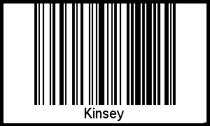 Barcode-Grafik von Kinsey