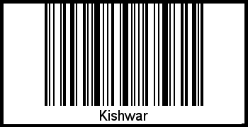 Barcode-Foto von Kishwar