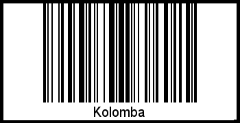 Barcode-Foto von Kolomba