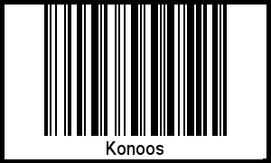 Barcode-Foto von Konoos