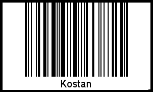 Barcode-Grafik von Kostan