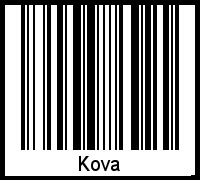 Barcode-Grafik von Kova