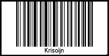 Interpretation von Krisoijn als Barcode