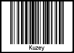 Kuzey als Barcode und QR-Code