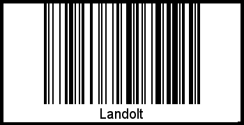 Interpretation von Landolt als Barcode