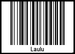 Interpretation von Laulu als Barcode