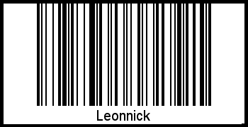 Barcode-Foto von Leonnick