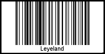 Barcode-Grafik von Leyeland