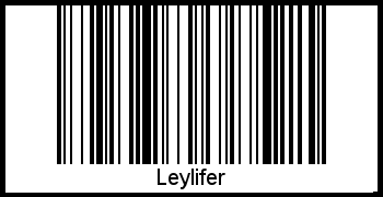 Interpretation von Leylifer als Barcode