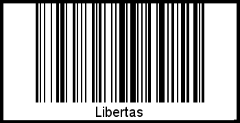 Barcode-Grafik von Libertas