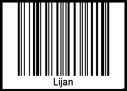 Interpretation von Lijan als Barcode
