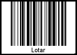 Barcode-Foto von Lotar