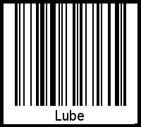 Barcode-Foto von Lube