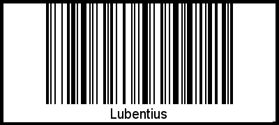 Barcode-Grafik von Lubentius