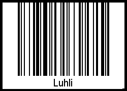 Luhli als Barcode und QR-Code