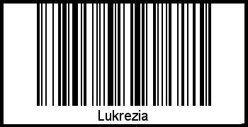 Barcode-Grafik von Lukrezia