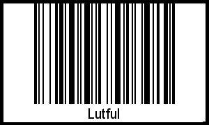 Lutful als Barcode und QR-Code