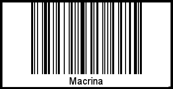 Barcode-Grafik von Macrina