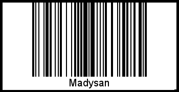 Interpretation von Madysan als Barcode