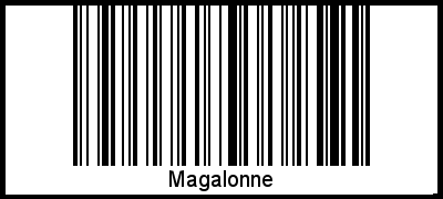 Barcode-Foto von Magalonne