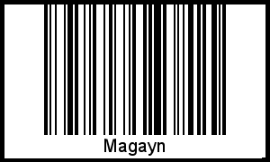 Barcode-Grafik von Magayn