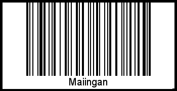 Barcode-Foto von Maiingan