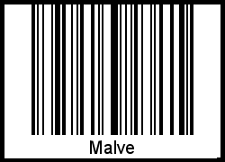 Barcode-Grafik von Malve