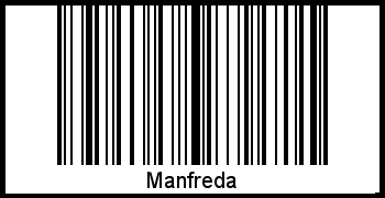 Manfreda als Barcode und QR-Code