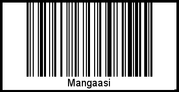 Barcode-Grafik von Mangaasi