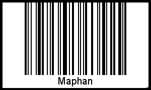 Barcode-Foto von Maphan