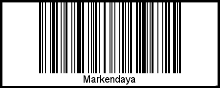 Markendaya als Barcode und QR-Code