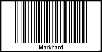 Interpretation von Markhard als Barcode