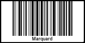 Barcode-Foto von Marquard