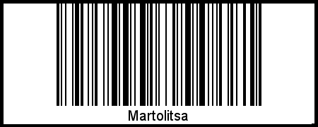 Martolitsa als Barcode und QR-Code