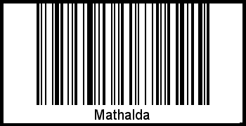 Barcode-Foto von Mathalda