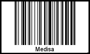 Barcode-Grafik von Medisa