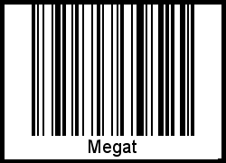 Barcode-Foto von Megat