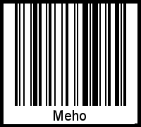 Barcode-Grafik von Meho