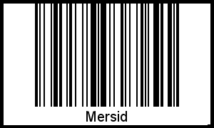 Barcode-Grafik von Mersid