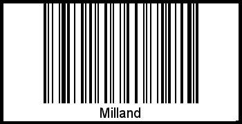 Barcode-Foto von Milland