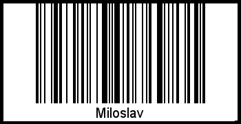 Barcode-Grafik von Miloslav