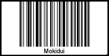 Barcode-Foto von Mokidui