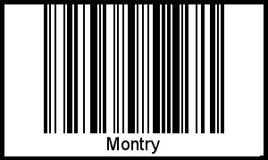 Barcode-Foto von Montry